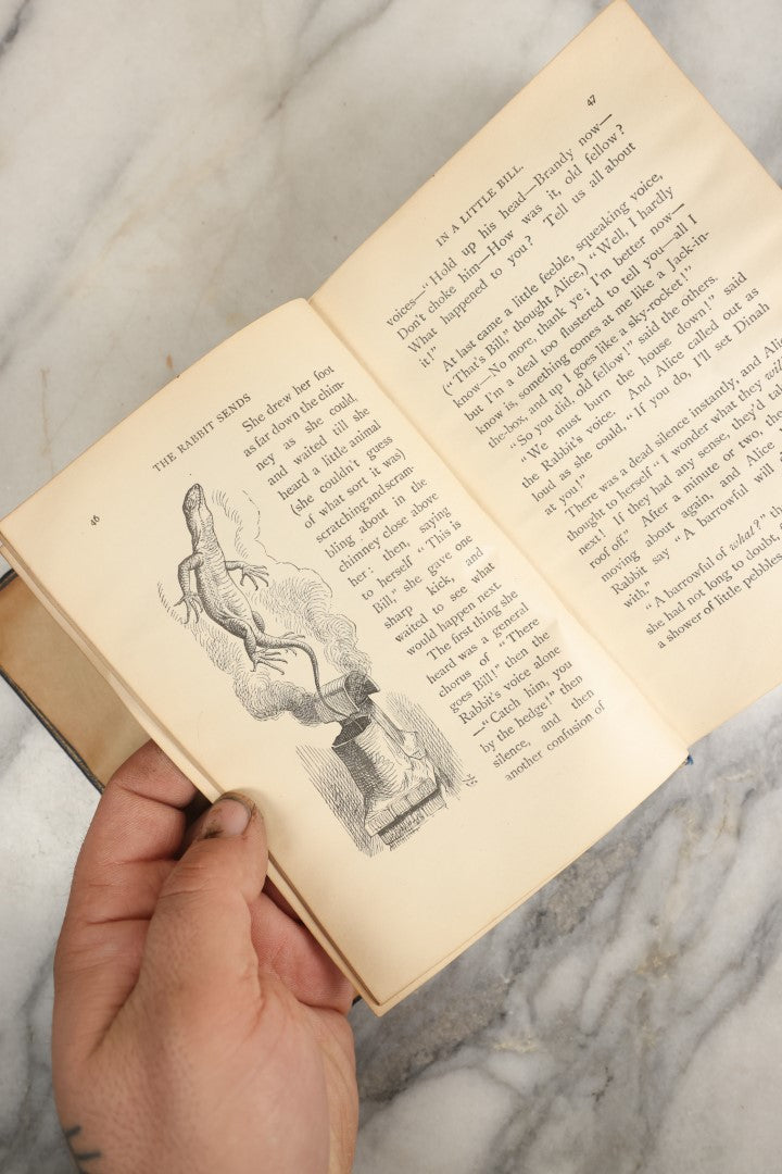 Lot 038 - "Alice's Adventures In Wonderland" By Lewis Carroll, With Forty-Two Illustrations By John Tenniel, Macmillan And Co., London, 1937 Facsimile Edition