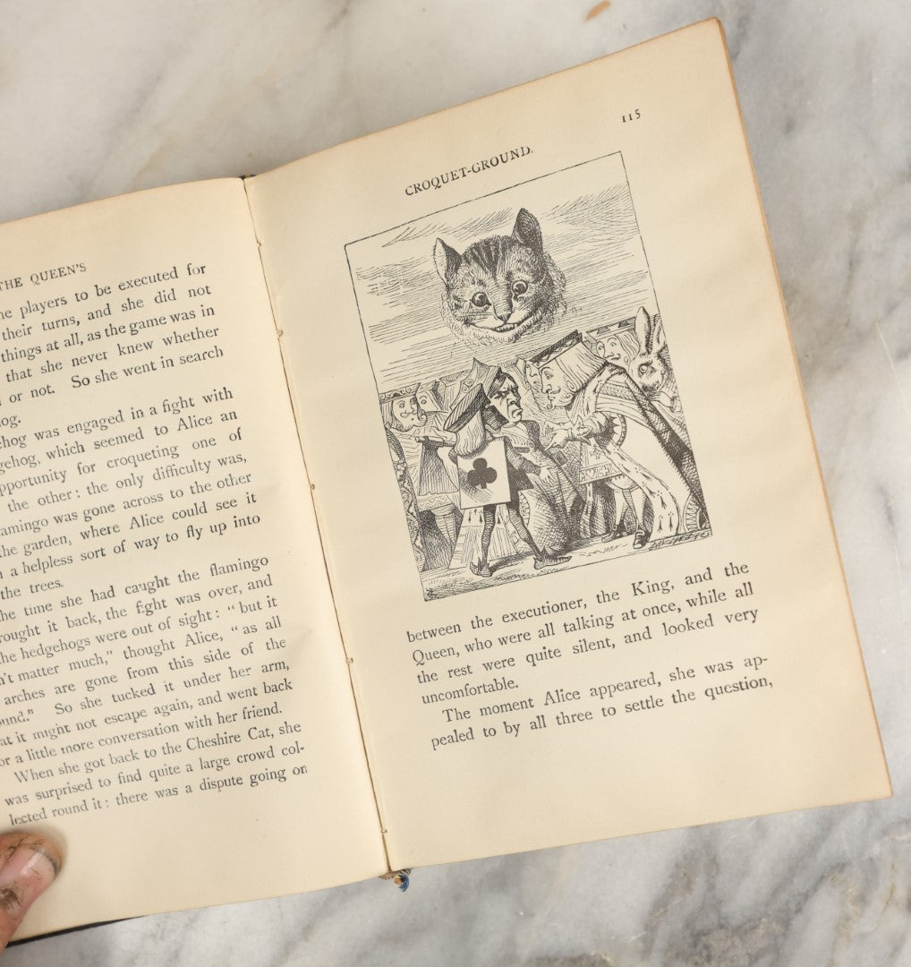 Lot 038 - "Alice's Adventures In Wonderland" By Lewis Carroll, With Forty-Two Illustrations By John Tenniel, Macmillan And Co., London, 1937 Facsimile Edition