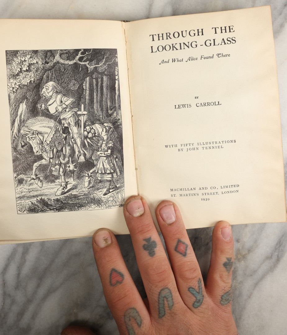Lot 038 - "Alice's Adventures In Wonderland" By Lewis Carroll, With Forty-Two Illustrations By John Tenniel, Macmillan And Co., London, 1937 Facsimile Edition