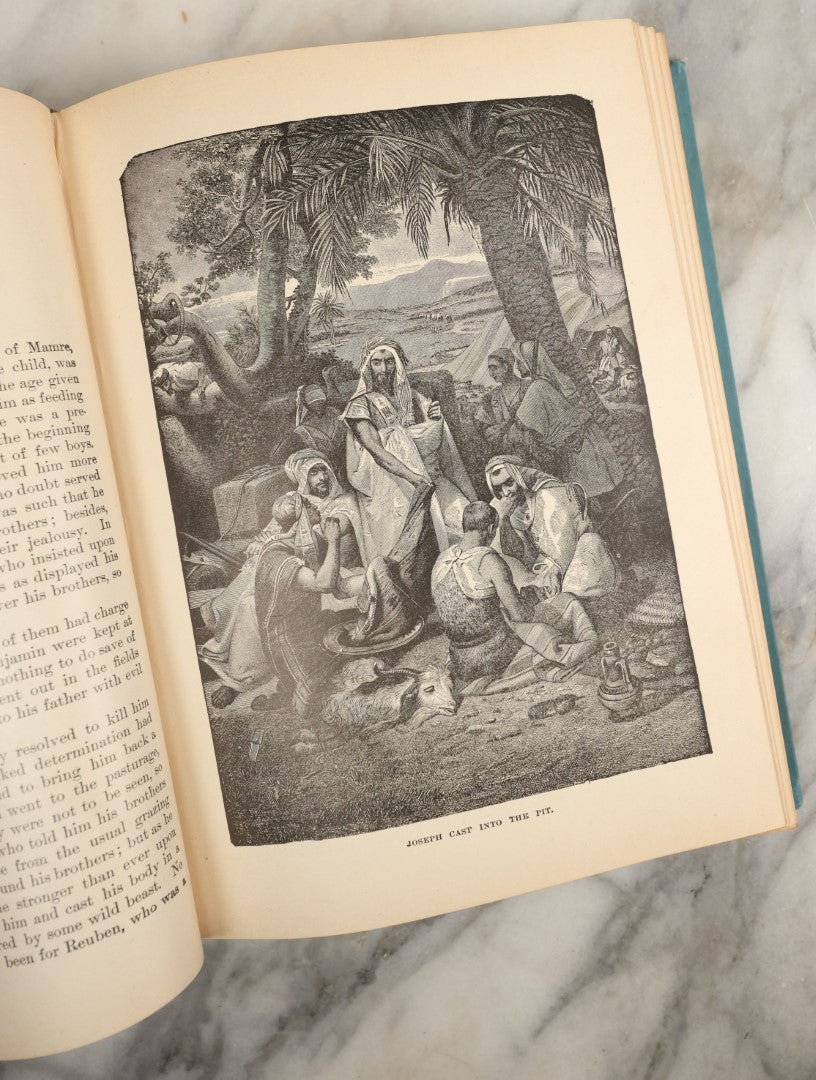 Lot 041 - "The Beautiful Story: Golden Gems Of Religious Thought" Antique Book Written And Edited By J.W. Buel, A Companion Book To The Bible, Illustrated With 250 Engravings From Bida, Dore, And Others, Balch Bros & Graham Publishers, Boston, 1888