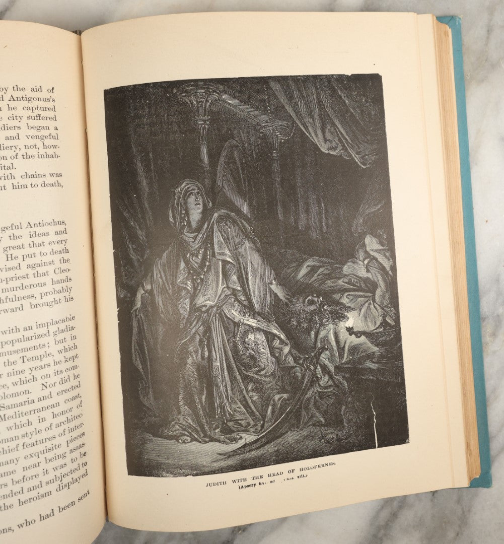 Lot 041 - "The Beautiful Story: Golden Gems Of Religious Thought" Antique Book Written And Edited By J.W. Buel, A Companion Book To The Bible, Illustrated With 250 Engravings From Bida, Dore, And Others, Balch Bros & Graham Publishers, Boston, 1888