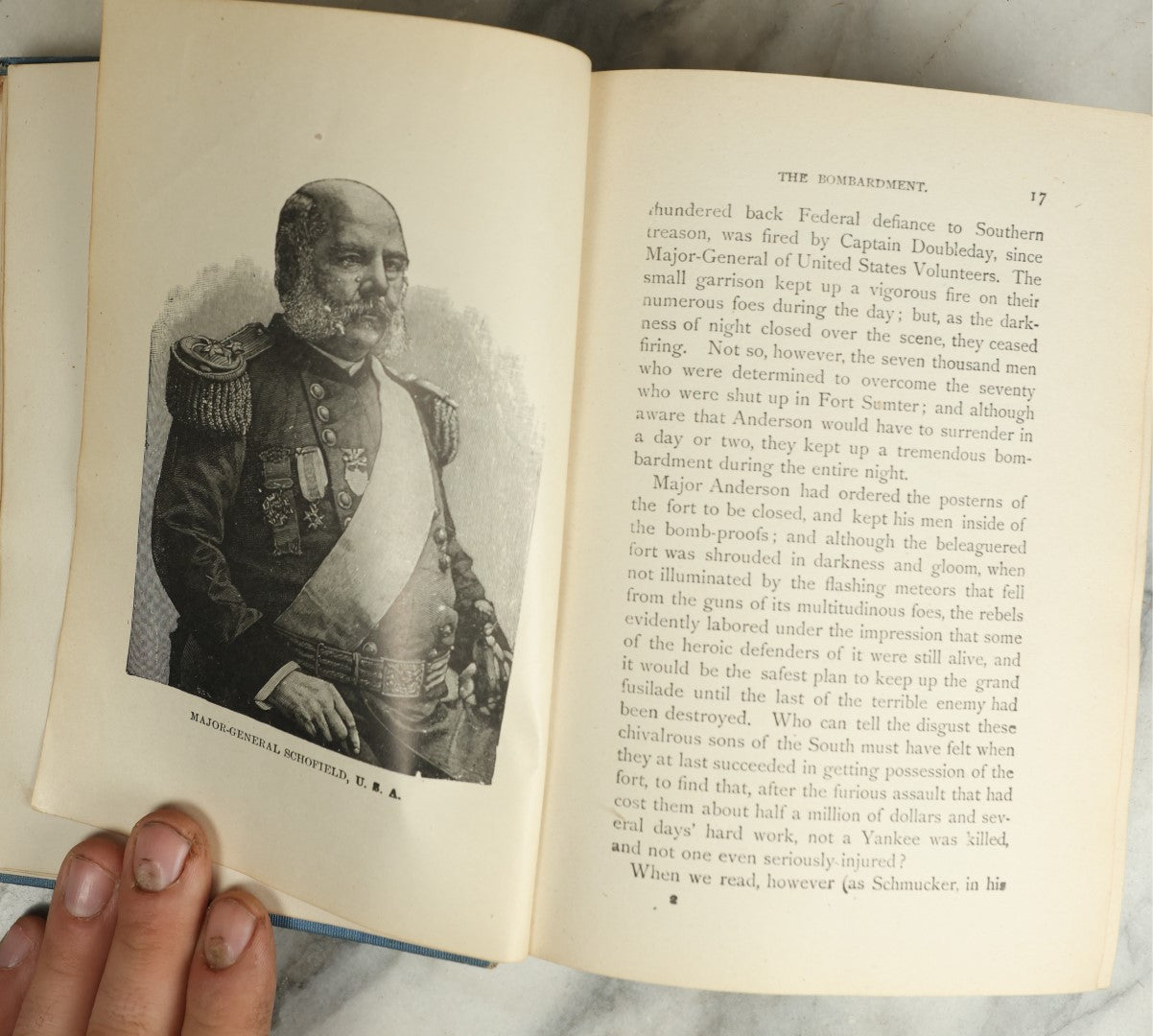 Lot 045 - "In Defense Of The Union Or, Through Shot And Shell And Prison Pen" Antique Civil War History Book By John W. Urban With First Hand Account Of Battles, Andersonville Prison, Etc., Illustrated, Hubbard Brothers Publishers, 1887