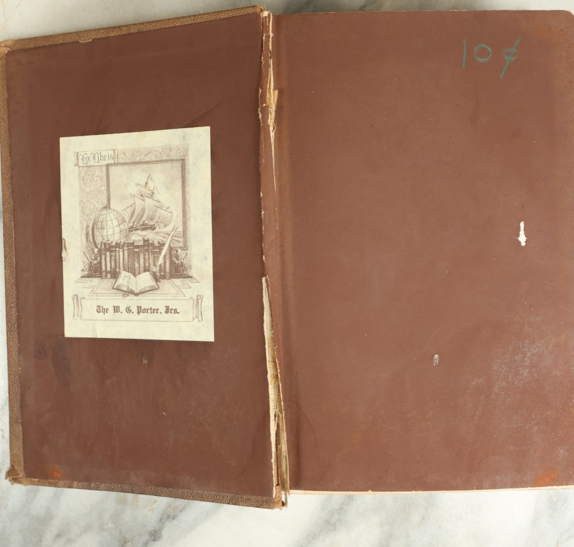 Lot 046 - "Four Years In Secessia: Adventures Within And Beyond The Union Lines" Antique Civil War History Book By Junius Henri Browne, Special War Correspondent Of The New York Tribune, With First Hand Accounts, Illustrated, O.D. Case And Company Publishers, Hartford, 1865