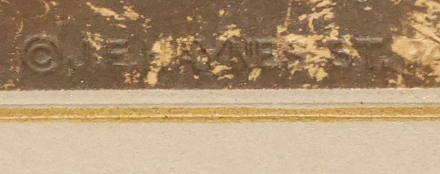 Lot 063 - Antique Framed Photograph Of The Grand Canyon, Yellowstone National Park, From Artists Point, By Jack Ellis Haynes (1884-1962)