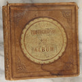 Lot 143 - Sparse Antique "Photographic Album" Leather Photography Album, Gifted To A Little Girl From Her Father Or Grandfather, Dated April 9, 1861, Mostly Empty