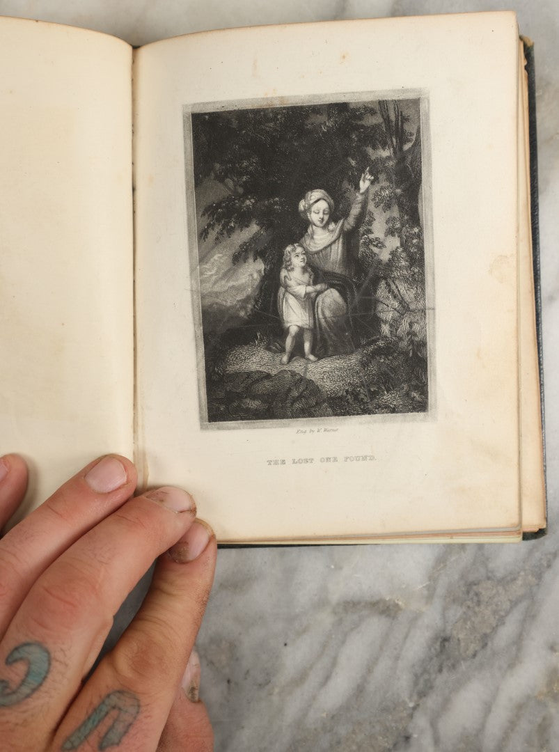 Lot 152 - Antique "The Pet Album" Autograph Album With Many Engravings, Mostly Empty, Signatures, Poems, And More, Presented To Gertie On Her 15th Birthday, May 1864