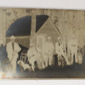 Lot 158 - Grouping Of Six Approximately 5 x 7" Antique Glass Negatives Of A Hunting Trip, Including Snow Shoeing, Hunting Dogs, Guns, Plus An Early Carriage