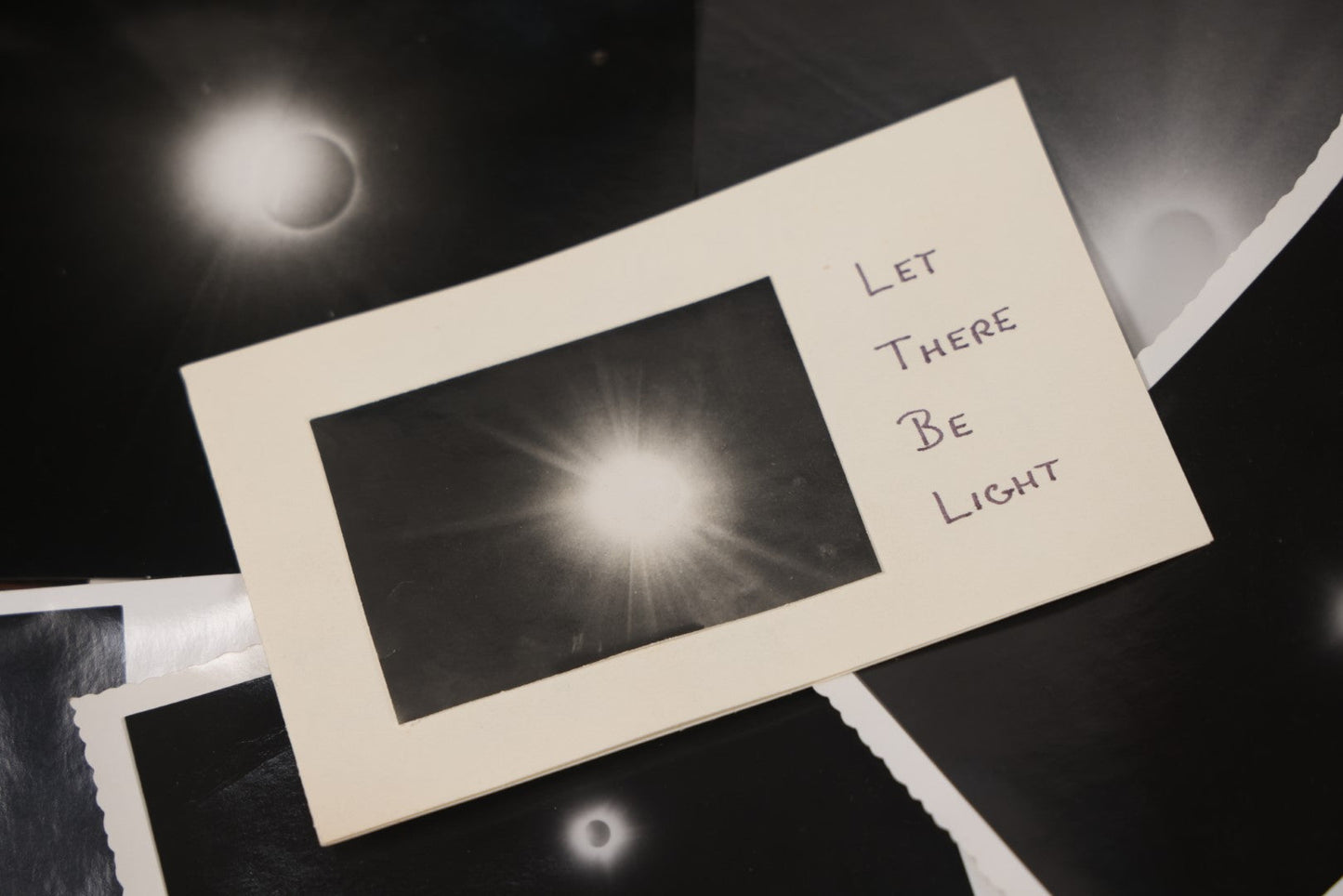 Lot 017 - Grouping Of 30+ Vintage Black And White Snap Shot Photos Of The Total Solar Eclipse On March 7Th, 1970, As Seen East Of Cape Cod, Massachusetts, With Provenance And New York Times Article