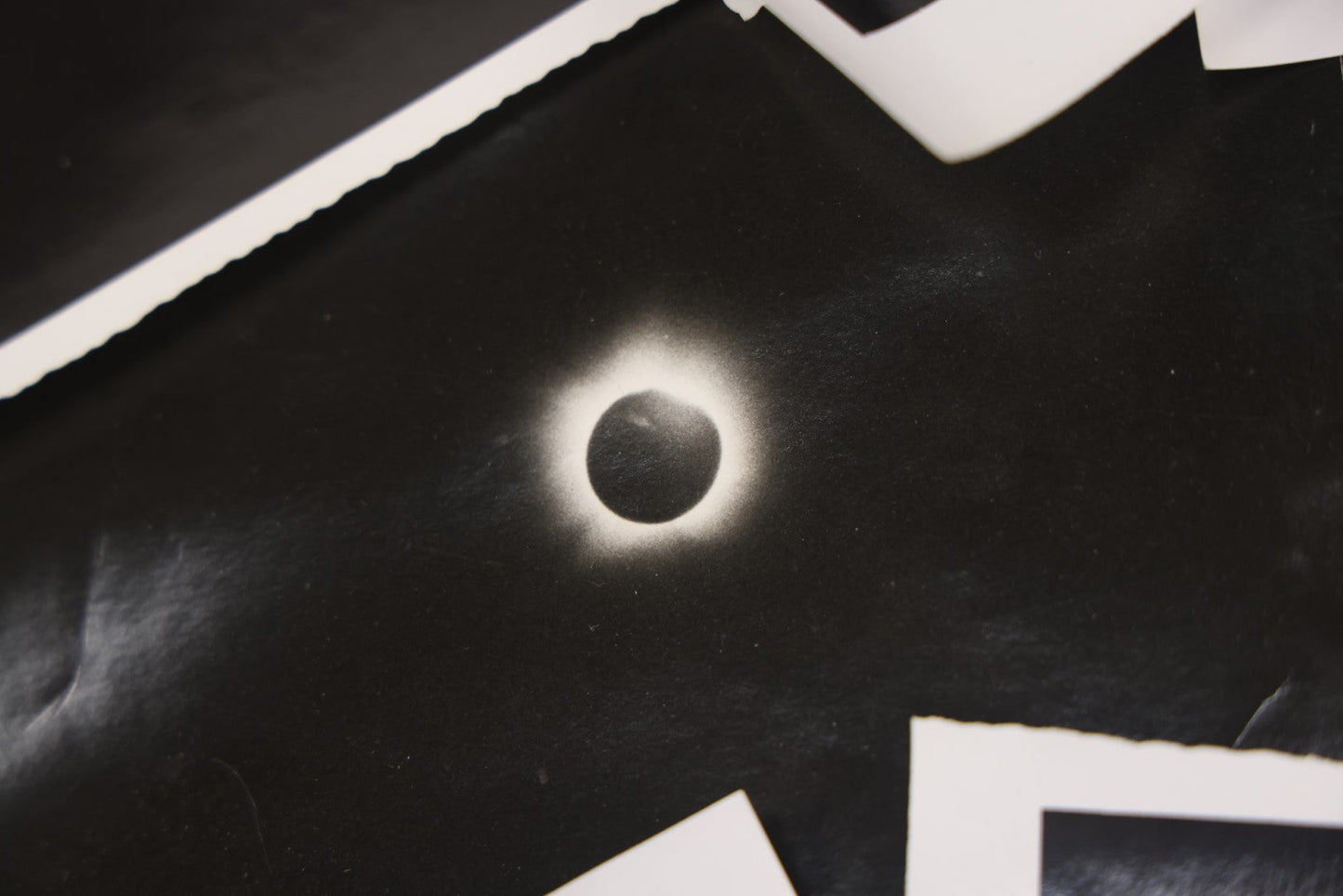 Lot 017 - Grouping Of 30+ Vintage Black And White Snap Shot Photos Of The Total Solar Eclipse On March 7Th, 1970, As Seen East Of Cape Cod, Massachusetts, With Provenance And New York Times Article