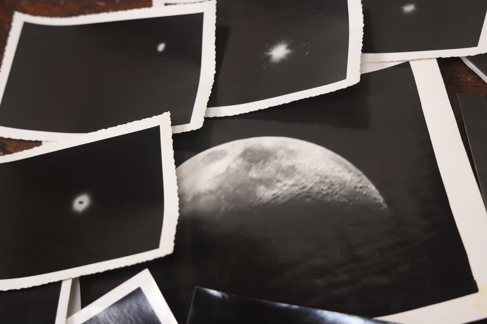 Lot 017 - Grouping Of 30+ Vintage Black And White Snap Shot Photos Of The Total Solar Eclipse On March 7Th, 1970, As Seen East Of Cape Cod, Massachusetts, With Provenance And New York Times Article