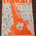 Lot 043 - Halloween Edition Everygirl's Magazine, October 1929, With Witch, Cats On Cover, Article About Mary Pickford