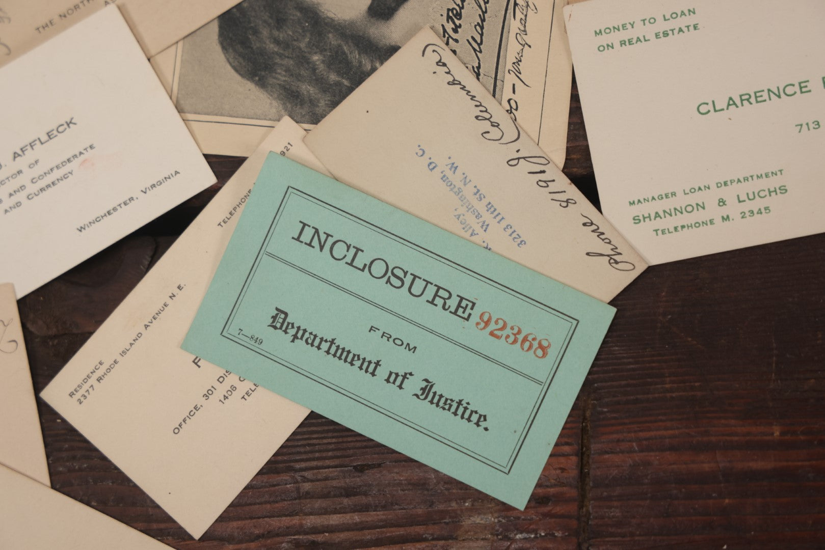 Lot 063 - Grouping Of 35+ Assorted Business Cards And Trade Cards, Circa Early To Mid 20th Century, Including Lawyers, Salespeople, Pastors, Etc