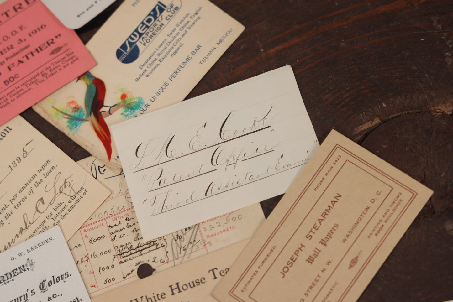 Lot 063 - Grouping Of 35+ Assorted Business Cards And Trade Cards, Circa Early To Mid 20th Century, Including Lawyers, Salespeople, Pastors, Etc