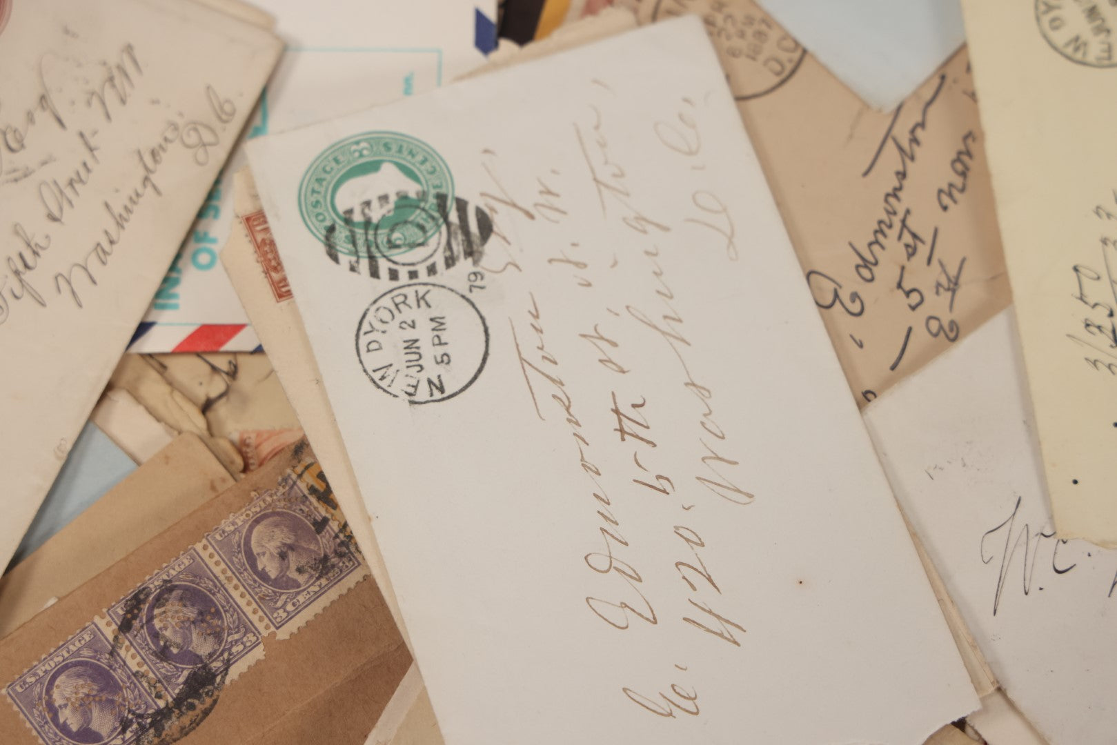 Lot 065 - Grouping Of 25+ Various Pieces Of Ephemera And Correspondence, Envelopes, Stamps Etc., Most With Contents, Though Some Empty, As Is, As Found