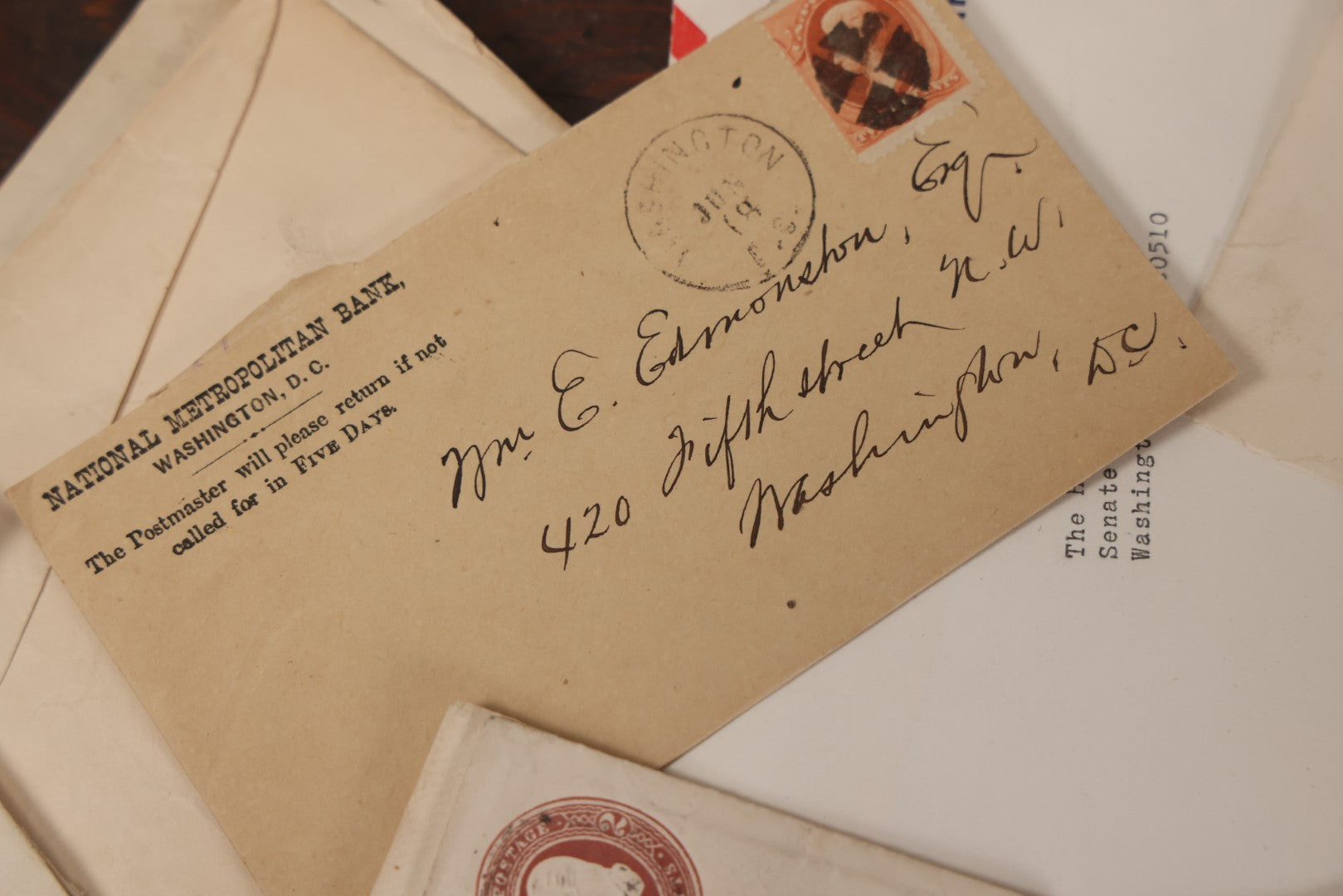 Lot 065 - Grouping Of 25+ Various Pieces Of Ephemera And Correspondence, Envelopes, Stamps Etc., Most With Contents, Though Some Empty, As Is, As Found