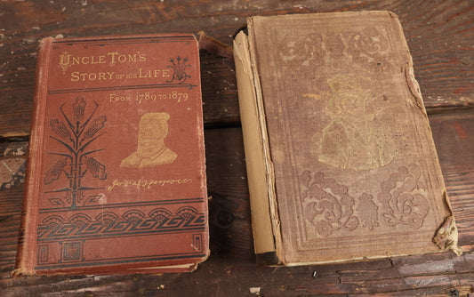 Lot 066 - Pair Of Antique African American Related Books, "Uncle Tom's Story Of His Life" And "Life At The South; Or Uncle Tom's Cabin As It Is", Mid 19th Century, 100% Of Proceeds To Be Donated To The Schomburg Center For Research In Black Culture