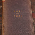 Lot 072 - "Proces And Verse By Albert Gallatin Remington" Antique Book Circa 1862