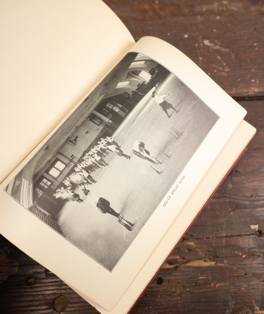 Lot 074 - "Games For The Playground, Home, School And Gymnasium" Antique Book By Jessie H. Bancroft, Copyright 1924, The Macmillan Company, New York, Illustrated