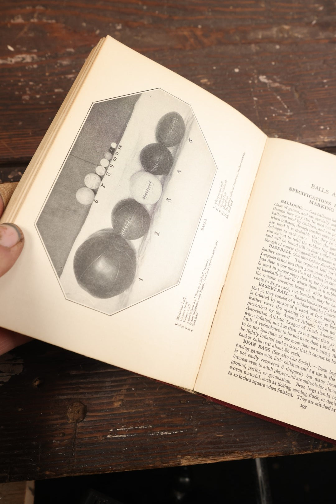 Lot 074 - "Games For The Playground, Home, School And Gymnasium" Antique Book By Jessie H. Bancroft, Copyright 1924, The Macmillan Company, New York, Illustrated