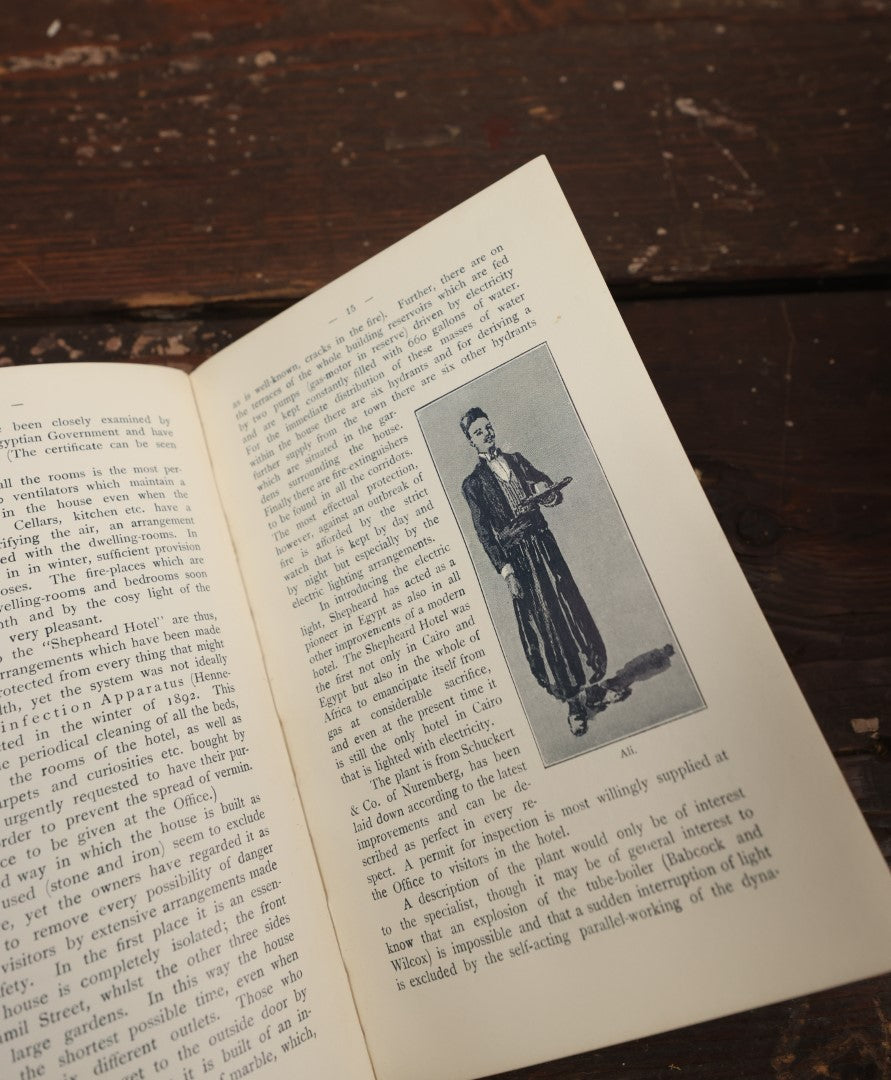 Lot 078 - "Cairo And Egypt: A Practical Handbook For Visitors To The Land Of The Pharaohs" Antique Book Published By Shepheard's Hotel, Circa Late 19th Century