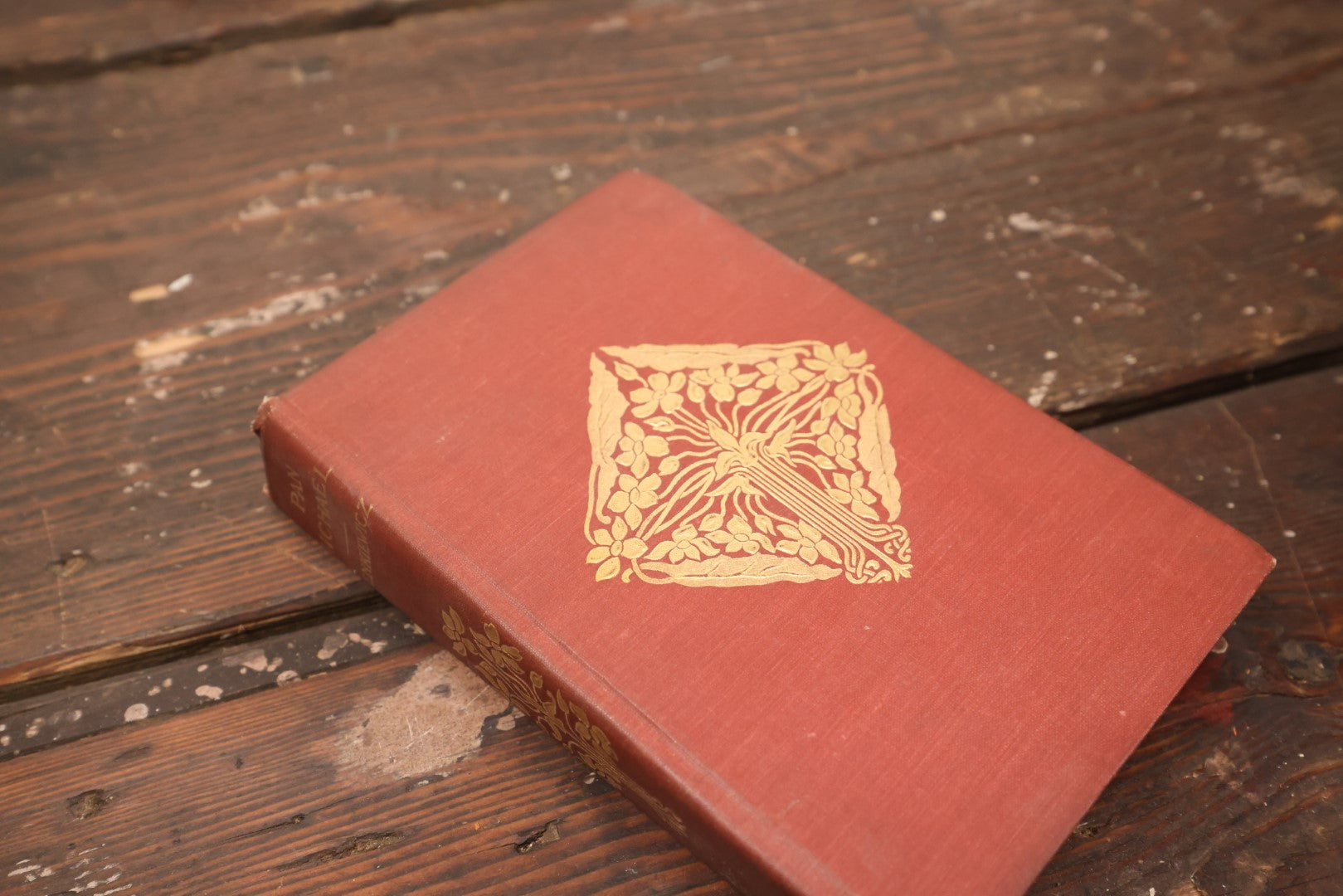 Lot 081 - Grouping Of Four Antique Books Including Pan Michael, Waste-Land Wanderings, Days Out Of Doors, And Old Rose & Silver