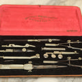 Lot 014 - Antique Drafting Set In Case, Made In Germany, From The Colliery Engineer Company, Scranton, Pennsylvania, Appears Complete