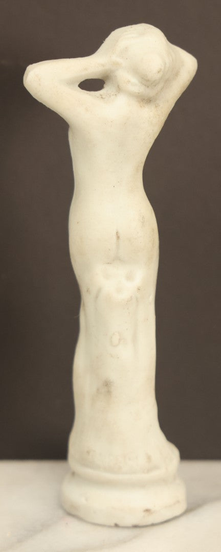 Lot 023 - Vintage White Bisque Nude Statuette Figurine, Made In Japan