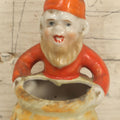 Lot 026 - Vintage Ceramic Elf Pixie Toothpick Pot, Made In Japan