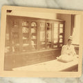 Lot 078 - Antique Boarded Occupational Photograph Of A Nurse At Work, Likely Boston City Hospital, 1899, Information On Verso