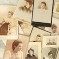 Lot 102 - Grouping Of 10+ Antique Cabinet Card Photographs Of Pretty Young Women, Many With Interesting Hair Styles, Photographs Out Of Montreal, Canada, Etc.