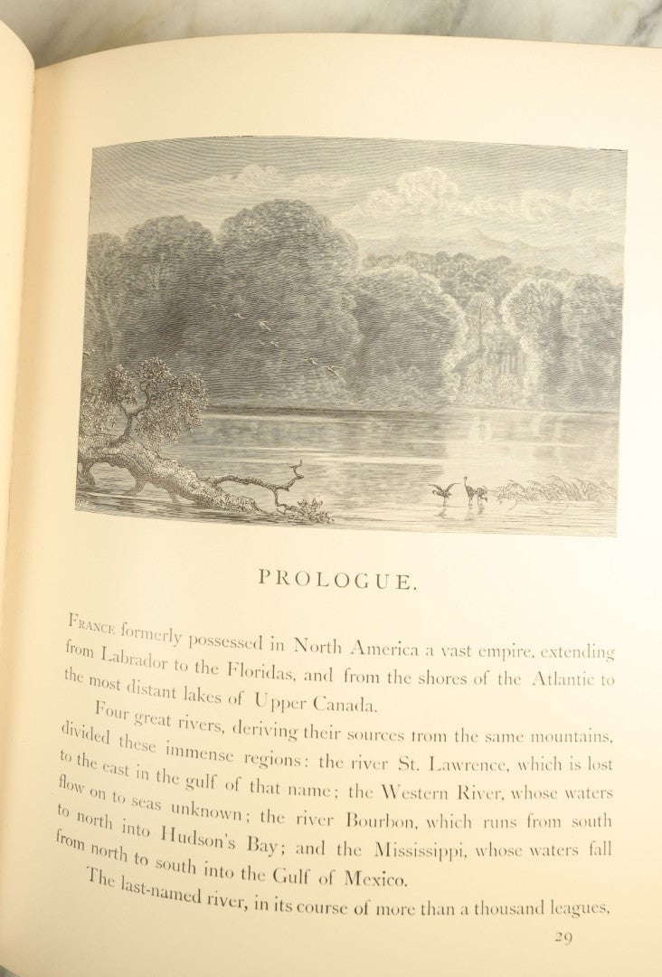 Lot 121 - "Atala" Antique French Novella Book By François-René De Chateaubriand, Illustrated By Gustave Dore, Copyright 1884