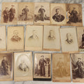 Lot 002 - Grouping Of Sixteen Antique Cabinet Card Photographs Of United States Navy Sailors Of The U.S.S. Newark, Circa 1880, Photos Taken In Montevideo, Uruguay, South America