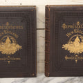 Lot 006 - "Representatives Of New England Manufacturers" Volumes I & Ii, Antique Books By J.D. Van Slyck, Boston, 1879, Including Biographical Sketches, Portraits, And Factory Illustrations