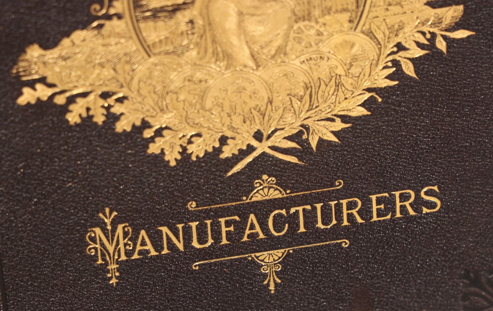 Lot 006 - "Representatives Of New England Manufacturers" Volumes I & Ii, Antique Books By J.D. Van Slyck, Boston, 1879, Including Biographical Sketches, Portraits, And Factory Illustrations