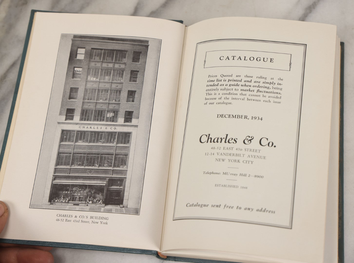 Lot 008 - Charles & Co. December 1934 Catalogue, New York City, Catalogue Of Various Food Products, Illustrated