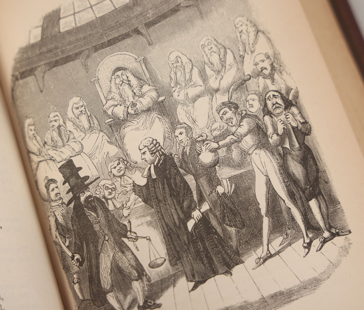 Lot 009 - "The Ingoldsby Legends Or; Mirth And Marvels" Antique Book By Thomas Ingoldsby (Pen Name Of The Reverend Richard Harris Barham) With Illustrations By George Cruikshank, W.J. Middleton, Publisher, 1875