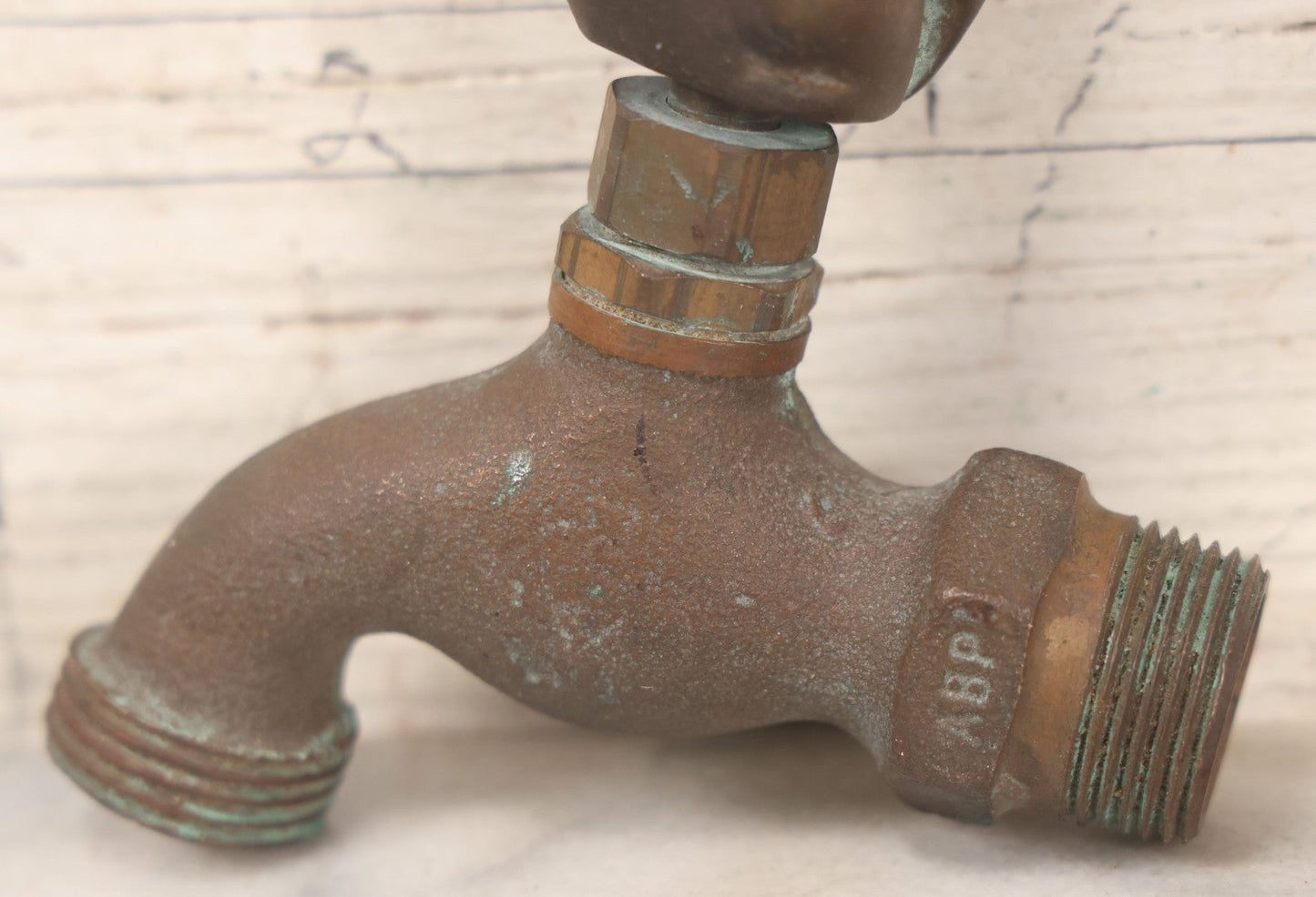 Lot 038 - Vintage Figural Squirrel Brass Garden Spigot, By Arrowhead Brass And Plumbing, Made In U.S.A., Untested