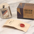 Lot 046 - Vintage Bello Hollow Grinder, Sovereign Model, Razor Sharpener, Mechanical Strope, In Original Box With Paperwork And Bello Paste Tin, By Bello Corporation, Gardner, Massachusetts
