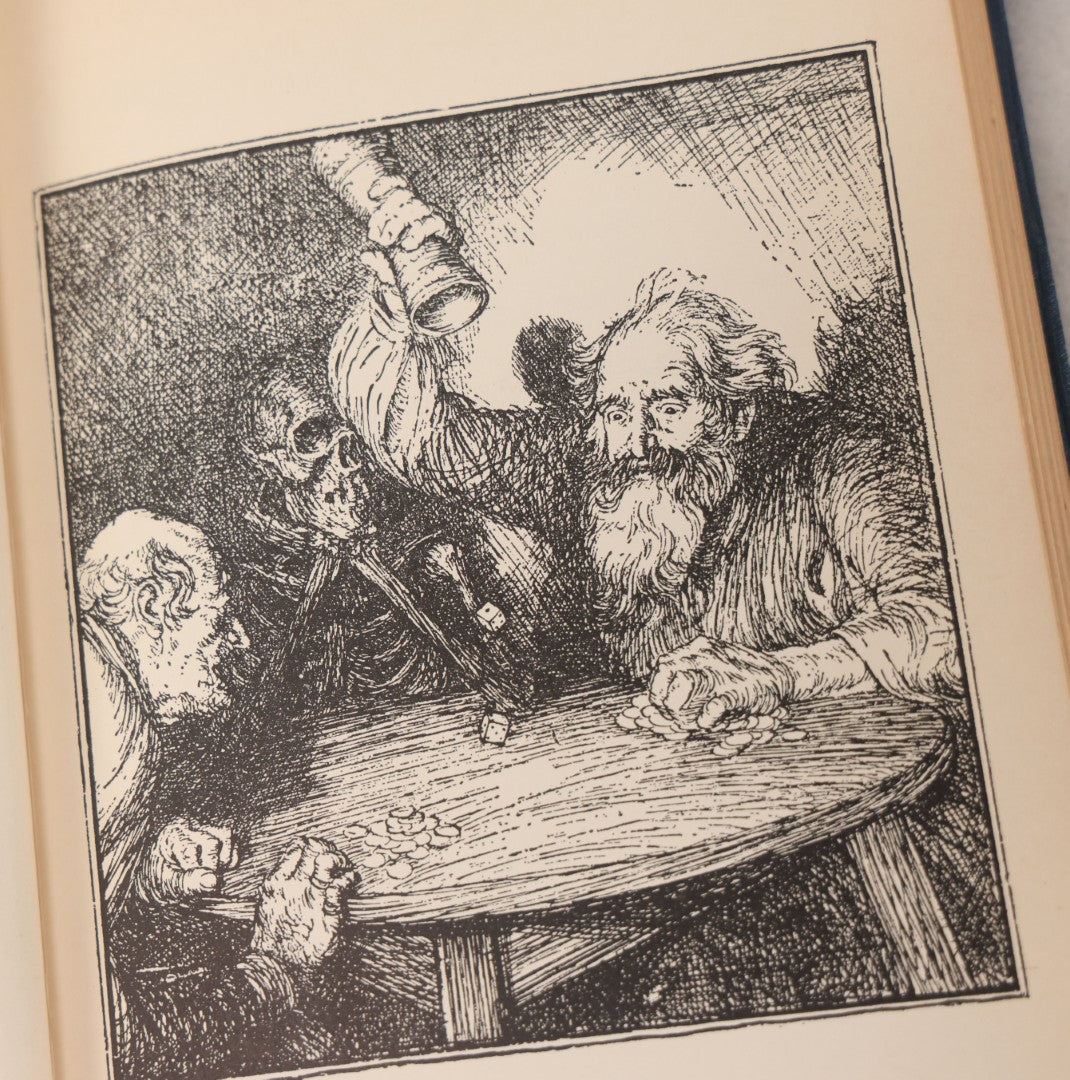 Lot 084 - "Rubáiyát Of Omar Khayyám" Vintage Book, Quatrains (Four-Line Poems) By Persian Poet And Mathematician Omar Khayyám, Translated By Edward Fitzgerald, First & Fifth Versions, With Bizarre And Esoteric Illustrations By Edmund J. Sullivan