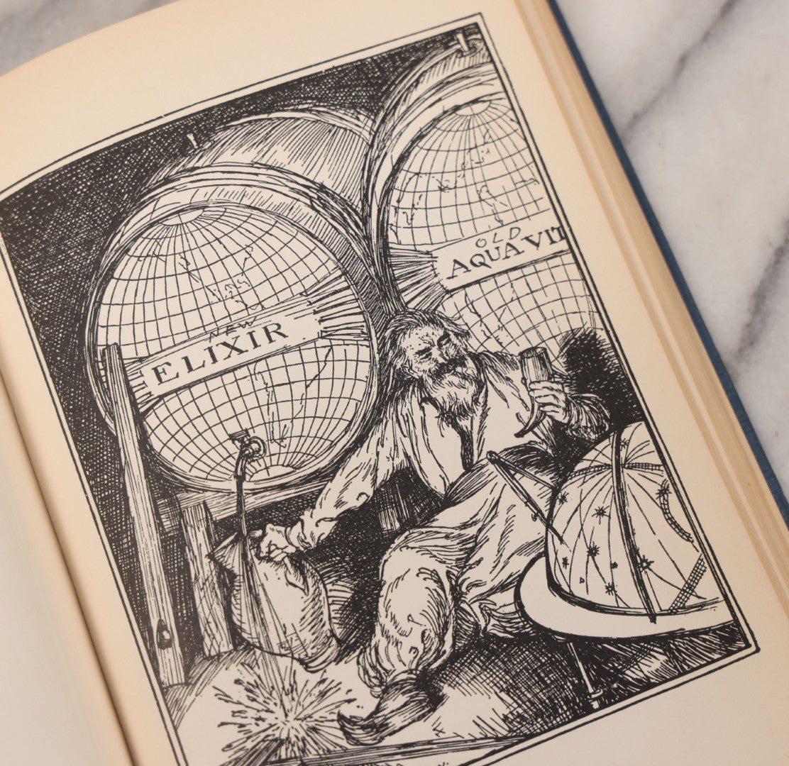 Lot 084 - "Rubáiyát Of Omar Khayyám" Vintage Book, Quatrains (Four-Line Poems) By Persian Poet And Mathematician Omar Khayyám, Translated By Edward Fitzgerald, First & Fifth Versions, With Bizarre And Esoteric Illustrations By Edmund J. Sullivan