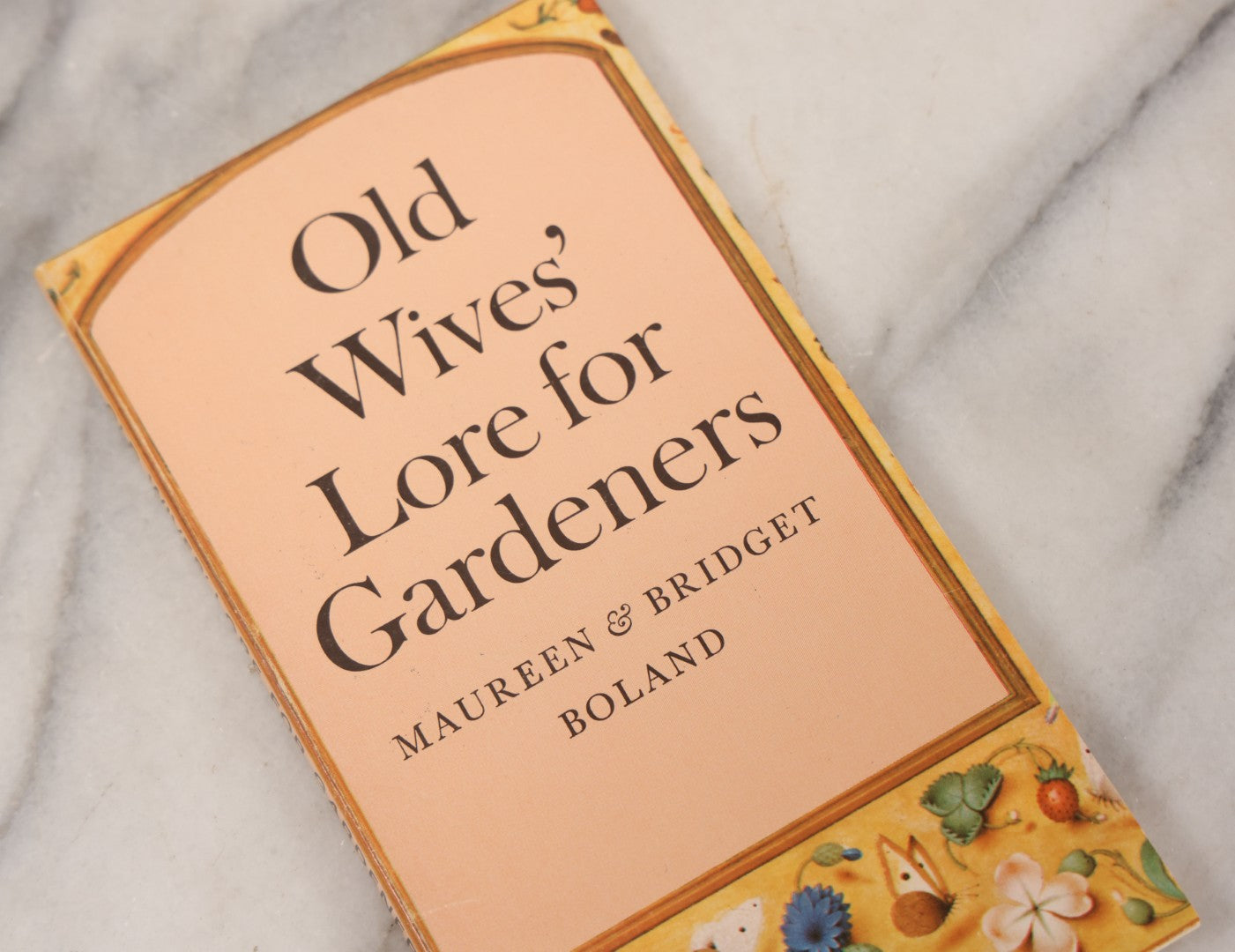 Lot 086 - Grouping Of Three Vintage Books On Gardening Including "Old Wives' Lore For Gardeners," "Facts About Flower Arrangement" And "My Summer In A Garden"