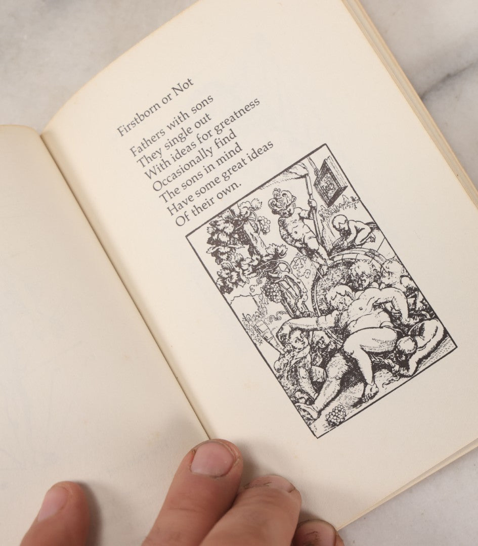 Lot 090 - "Cuts" Vintage Book By Robert Shure, Featuring Bizarre And Esoteric Antique Wood Cut Prints And Drawings From The 15Th And 16Th Centuries Accompanied By Modern Poems From The Author, Rampage Publishers, 1974