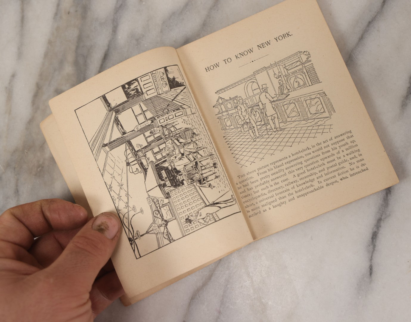 Lot 092 - "How To Know New York" Revised January 1900 Edition, Antique Booklet And Street Guide To New York City, Featuring Fold Out Map, Sparsely Illustrated