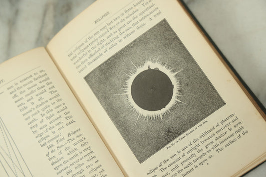 Lot 125 - "Astronomy For Schools And General Readers" Antique Book By Isaac Sharpless And George Morris Phillips, Third Edition, J.B. Lippincott Company, Publishers, Philadelphia, Copyright 1882, Illustrated