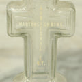 Lot 136 - Vintage Glass Holy Water Bottle From Martyr's Shrine,  Auriesville, Fultonville, New York