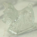Lot 138 - Vintage Glass Scottie Dog Candy Container