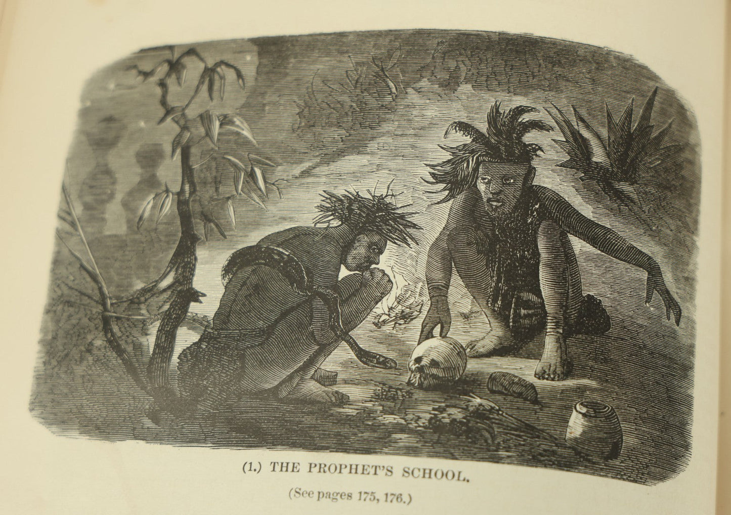 Lot 013 - "The Uncivilized Races Of Men" Two Volume Antique Book Set By Reverend J.G. Wood, J.B. Burr And Company, Publishers, 1870, Hartford, Profusely Illustrated