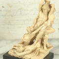 Lot 019 - Vintage Gino Ruggeri “The Rape Of Polyxena” Resin Sculpture, After Pio Fedi, 9-1/2" Tall