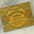 Lot 050 - Antique Improved Mustard Plaster Tin, The Deane Plaster Co., New York, Manufacturers Of Medicinal And Surgical Plasters, Antiseptic And Absorbent Dressings