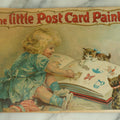 Lot 100 - "The Little Postcard Painter" Antique Postcard Painting Book For Children, By Ernest Nister, London, And E.P. Dutton &* Co., New York, No. 888, Watercolor Book For Children To Paint Their Own Postcards, Used